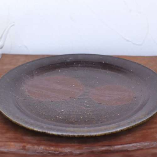 備前焼 皿(23.5cm) sr3-069 中皿 宗兵衛窯 古川宗之輔 通販 8985419