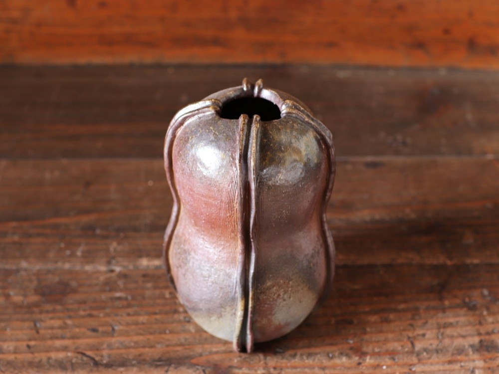 備前焼 花入　h3-050