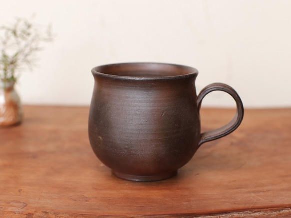 Bizen ware咖啡杯（中號）C2-191 第1張的照片