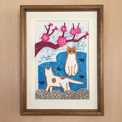 015銅版画_犬_孤高の将軍 版画 doi440 通販 895589｜Creema