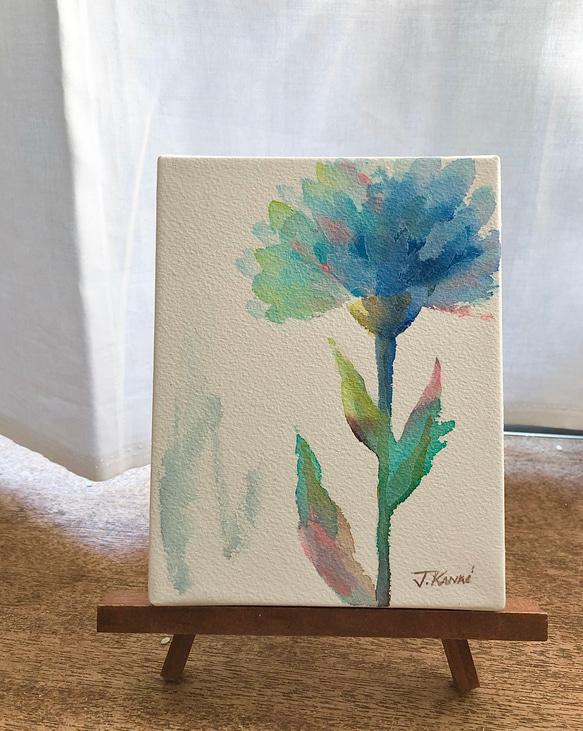 水彩画 花