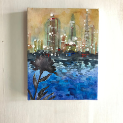 水辺の小さな家　水彩画　原画 1_c278ad45e2fbaa735d1e3054e2fe