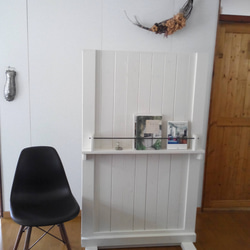 木製パーティション 店舗什器 幅45cm×3面 3つ折りパーテーション 完成品 木製パーティション 店舗什器 3面タイプ UN 幅45cm×3面 完成品