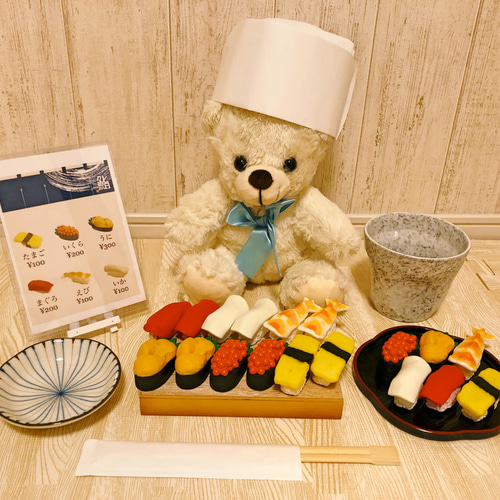 本格的✨お寿司屋さんごっこ おままごとフルセット おもちゃ・人形