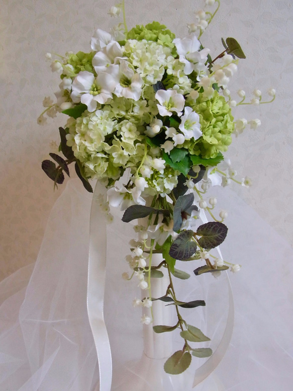 すずらんの入ったナチュラルブーケ ブーケ ZILL 通販 7299142｜Creema