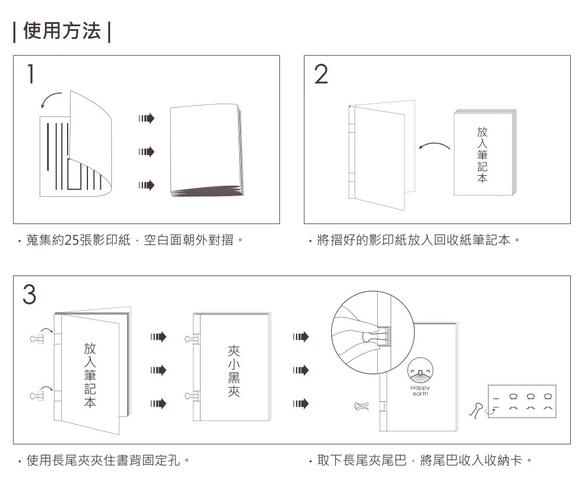 【地球好樂】A5回收紙筆記本-好樂菇A 第10張的照片