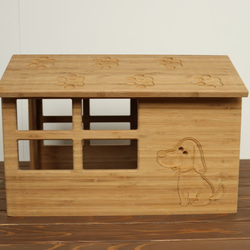 【1点限り】ドッグハウス/ペットハウス/室内用犬小屋 8枚目の画像