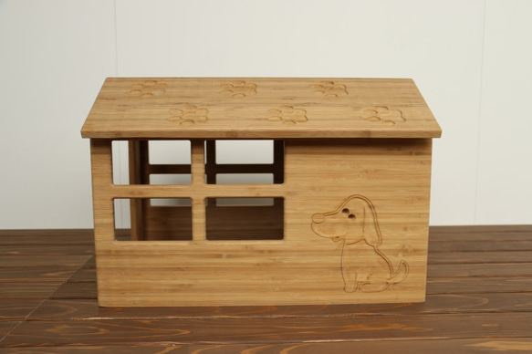 【1点限り】ドッグハウス/ペットハウス/室内用犬小屋 8枚目の画像