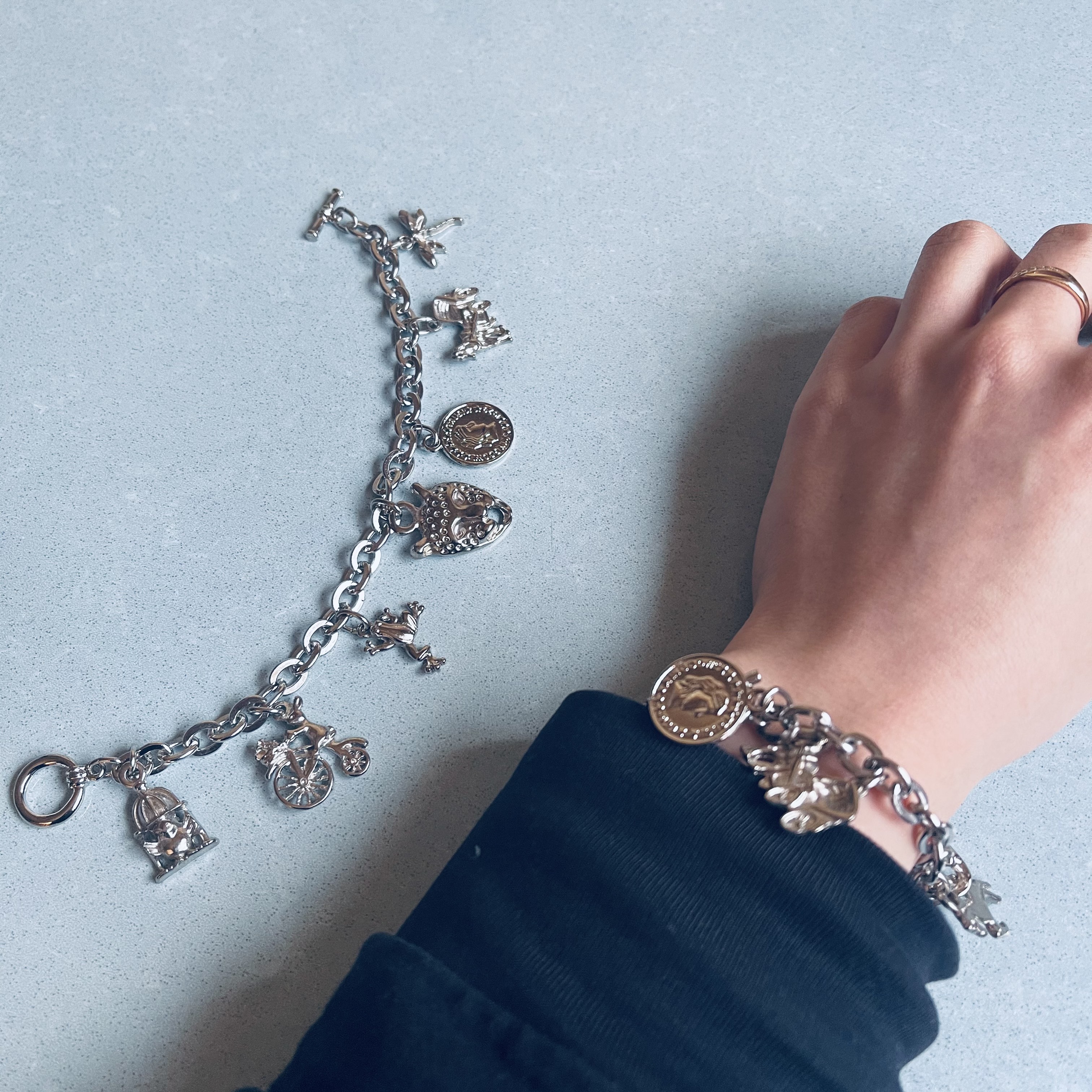 【NEW】Animal silver bracelet