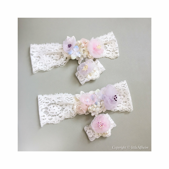 ［手作］糖果色花花 Baby Hairband 第2張的照片