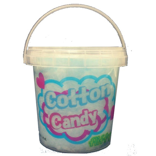 カラフルコットンキャンディ ブルーソーダ40g（6個セット）取っ手付