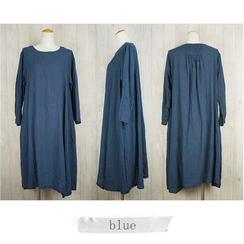 ワンピース リネン 麻 マタニティ 春 夏 プラワン プラスワン  