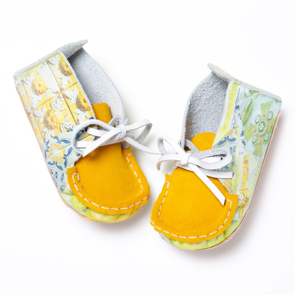 タイムカプセルBOX・ベビーシューズ（シトラス）