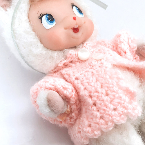 ヴィンテージ ぺろりん バニー ぬいぐるみ Chou Chou＊Bear 着ぐるみバニーちゃん ヴィンテージ ぬいぐるみ