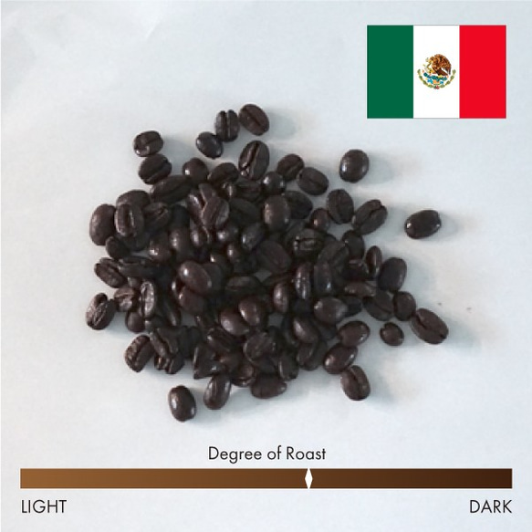 【豆のまま】オーガニック ディカフェコーヒー メキシコ 中煎り コーヒー豆 100g カフェインレス 1枚目の画像