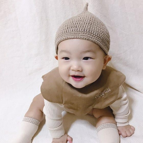 ハンドメイドスタイ コーデュロイ もくもく もくもく スタイ