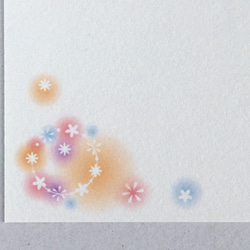 キラキラ花冠のミニ封筒&メッセージカード セット 5枚目の画像