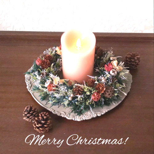 クリスマス 大人のリース ラッピング無料 限定1つ シック クリスマス 大人のリース ラッピング無料 限定1つ シック