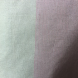 カンボジア　クメールシルク手織り　シルク１００％　ピンク×レモン 5枚目の画像