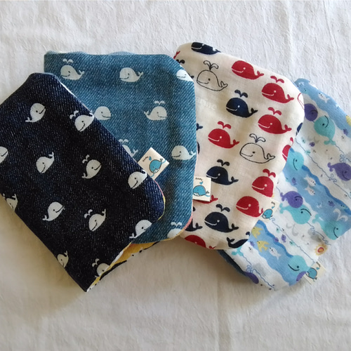 fuwara＊ぱんだはんかち2枚set❤︎限定ドット