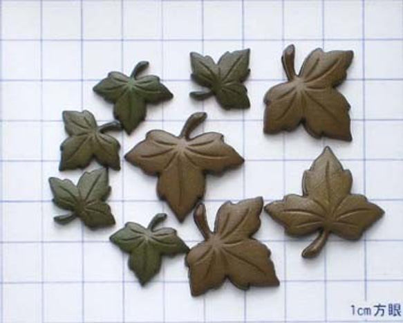 【USAボタン】Ivy Leaves【ff0262】 6枚目の画像