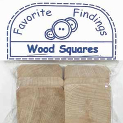 【USAボタン】Wood Squares【ff0515】 6枚目の画像