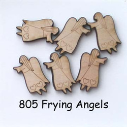 【USAボタン】Flying Angels【ff0805】 1枚目の画像