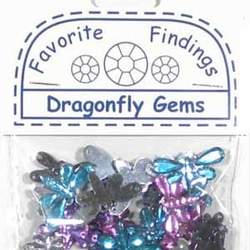 【USAボタン】Dragonfly Gems【ff1209】 7枚目の画像