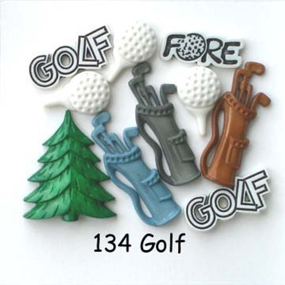 【USAボタン】Golf【ff0134】 1枚目の画像