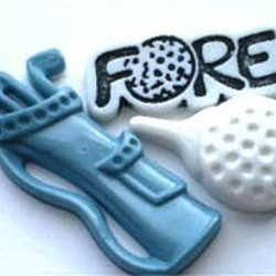 【USAボタン】Golf【ff0134】 2枚目の画像