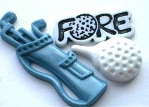 【USAボタン】Golf【ff0134】 2枚目の画像
