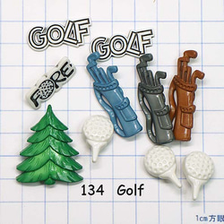 【USAボタン】Golf【ff0134】 5枚目の画像