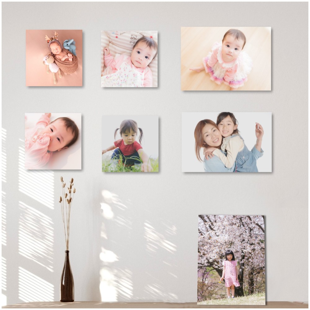 キャンバスフォトパネル　150㎜4枚＋B5 3枚