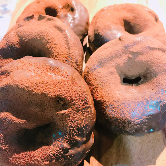 中毒者続出！チョコベーグルドーナッツ パン bakery tsumugi