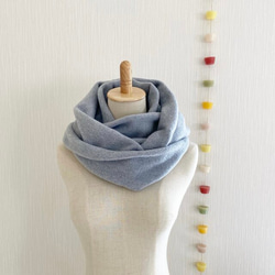 ♡日本製コットン100% ふわふわ上質ダブルガーゼのスヌード♡赤