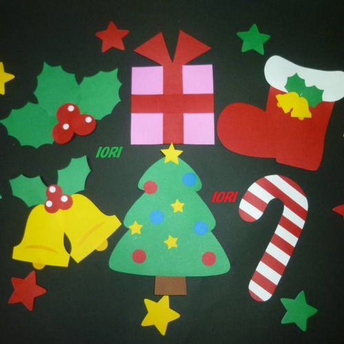 冬 クリスマス Xmas 壁面 11月 12月 壁面飾り 壁面 ツリー