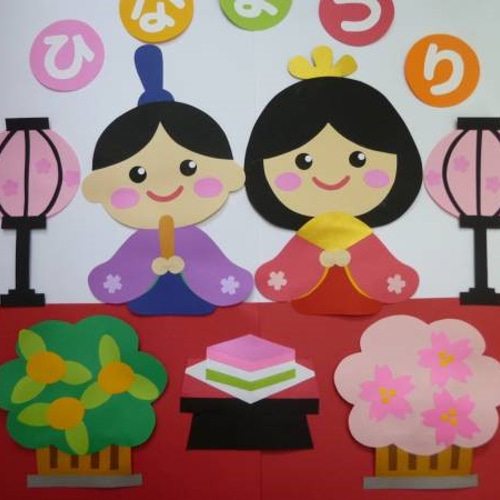 壁面飾り♪3月♪『ひなまつり♪』 雑貨・その他 IORI☆プロフィールを