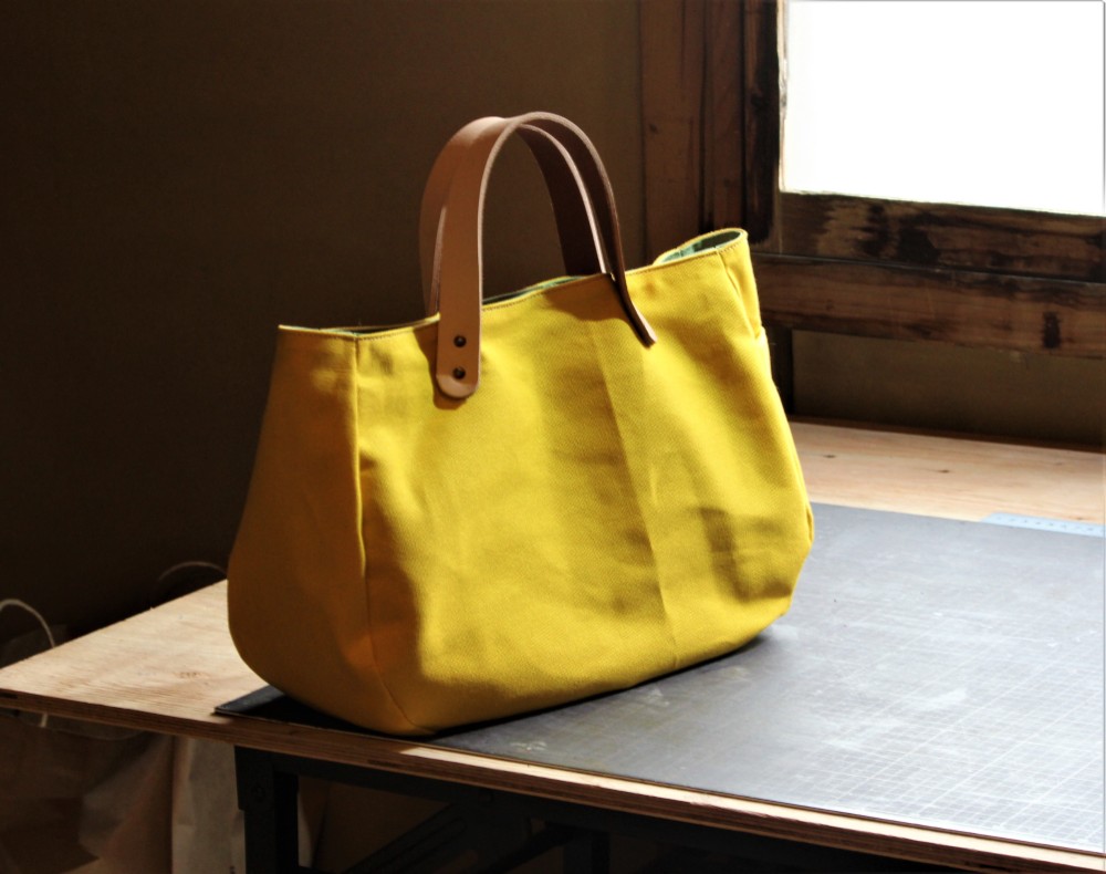 ブティック カラーオーダー可能 ころんばっぐ 横長サイズ ８号帆布