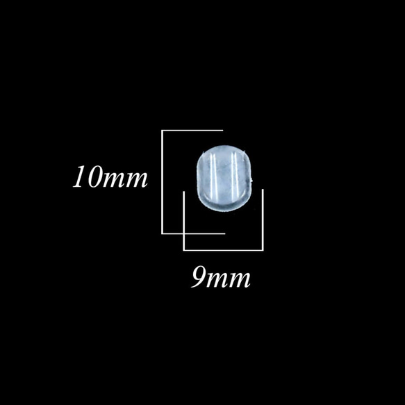 【10個セット】クリップイヤリング アンティーク色  シリコンパッド付　蝶バネ式イヤリング 3枚目の画像