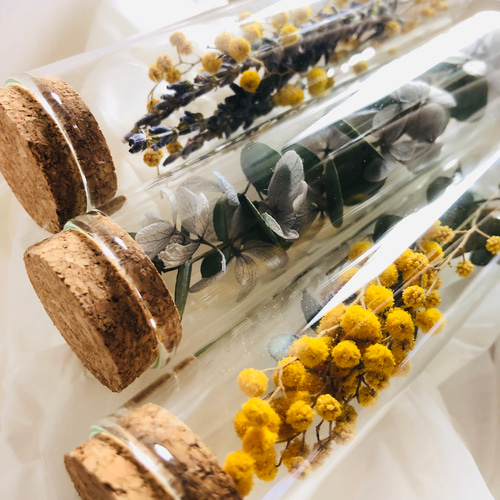 ドライフラワーの瓶詰め アートフラワー Piacevole Studio 通販