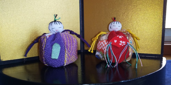 春のかわいい豆雛たち ひな人形・雛飾り chiku1957 通販 8618877