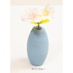 楕円球型の花瓶 #03 【春色】 9枚目の画像