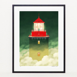 満月式灯台／ジクレー版画 11枚目の画像
