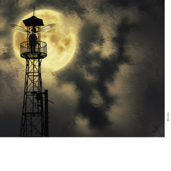 月と電球と羽根 第２版 ／村田行利 デジタル絵画 作品カタログ 6枚目の画像