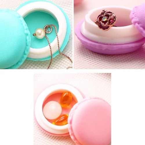 142）ミニマカロンケース3個1セット小さくてと～っても可愛い～！工夫 