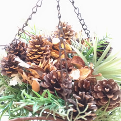 sale! UP++natural hunging wreath 5枚目の画像