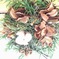 sale! UP++natural hunging wreath 6枚目の画像