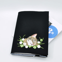 ★aonekoさま専用★ブックカバー ハンドメイド 猫ちゃんパネル ☆aonekoさま専用☆ブックカバー ハンドメイド 猫ちゃんパネル