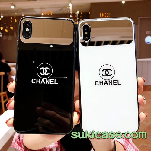 シャネル iphone xs/x/8p ケース ミラー付き 芸能人 Chanel シャネル iphone xs/x/8p ケース ミラー付き 芸能人 Chanel