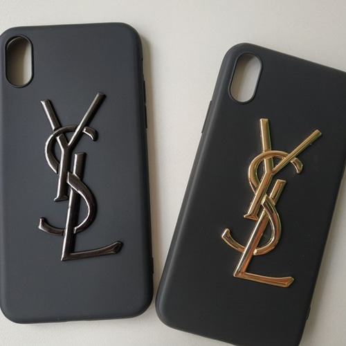 メンズ向け YSL iPhoneケース ブラック イブサンローラン iphoneケース